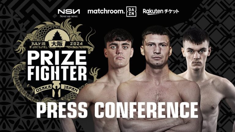 PrizeFighter Quarter-Final Launch Presser: Conway, Dickinson & McKenna