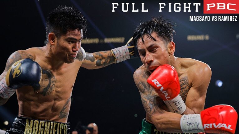 Magsayo vs Ramirez FULL FIGHT: June 15, 2024 | PBC on Amazon Prime Video
