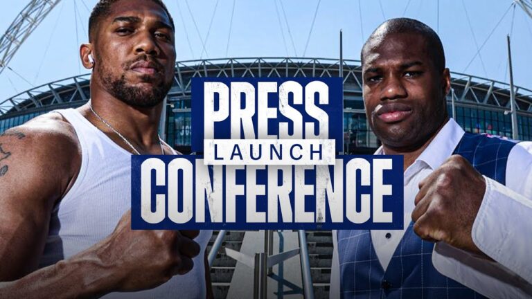 Riyadh Season Card: Anthony Joshua Vs Daniel Dubois Launch Press Conference