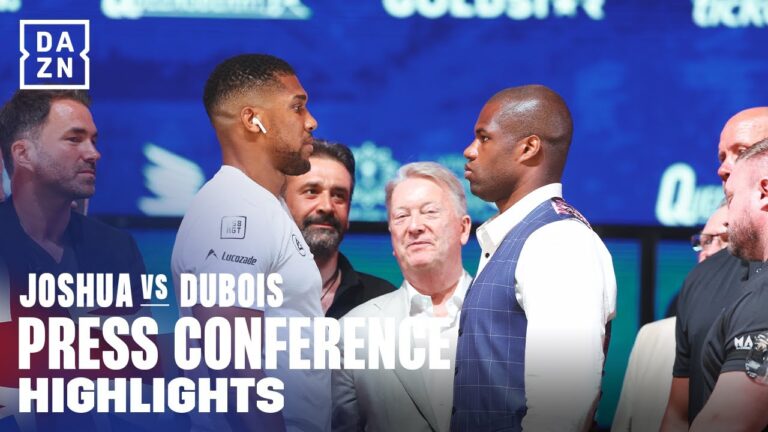 ANTHONY JOSHUA VS DANIEL DUBOIS | PRESS CONFERENCE HIGHLIGHTS