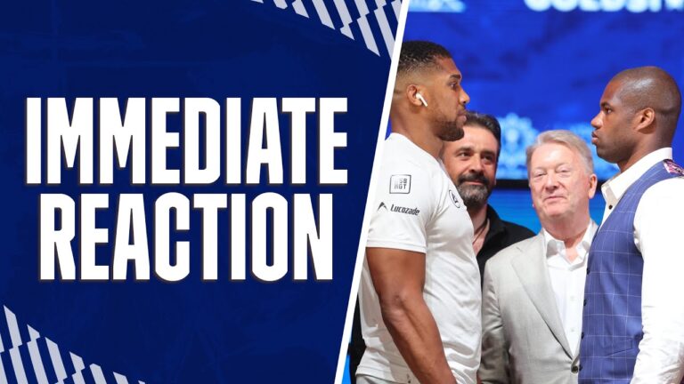 â€œAJ Is One Fight From Undisputedâ€ Eddie Hearn & Frank Warren On Anthony Joshua-Daniel Dubois