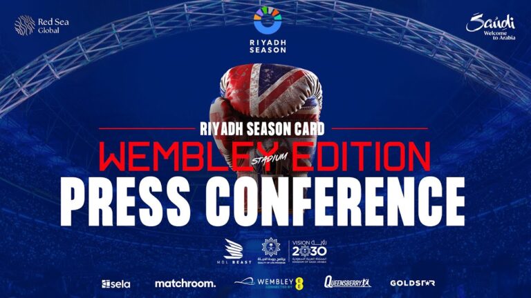 Anthony Joshua vs Daniel Dubois | Riyadh Season Card, Wembley Stadium Press Conference #RiyadhSeason