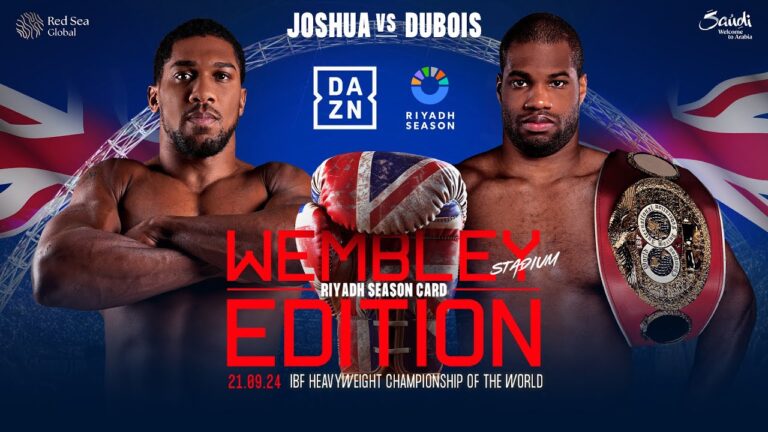 RIYADH SEASON CARD – WEMBLEY STADIUM EDITION: ANTHONY JOSHUA vs. DANIEL DUBOIS PRESS CONFERENCE