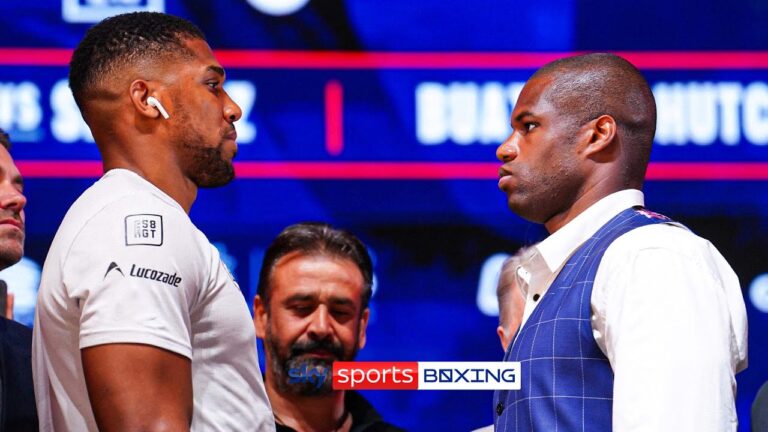 FIRST FACE-OFF! 🔥 | FUll Anthony Joshua vs Daniel Dubois press conference