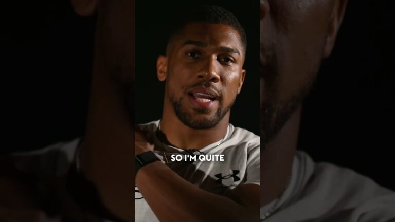 Anthony Joshua explains THAT cupping therapy video! 🥊