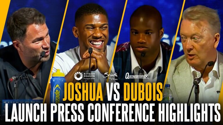 Press Conference Highlights | Anthony Joshua vs Daniel Dubois 🔥 | #RiyadhSeasonCard: Wembley Edition