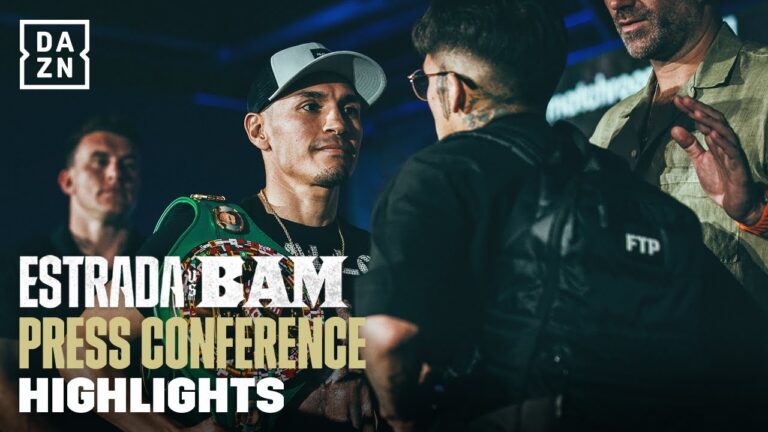 ESTRADA VS BAM | PRESS CONFERENCE HIGHLIGHTS