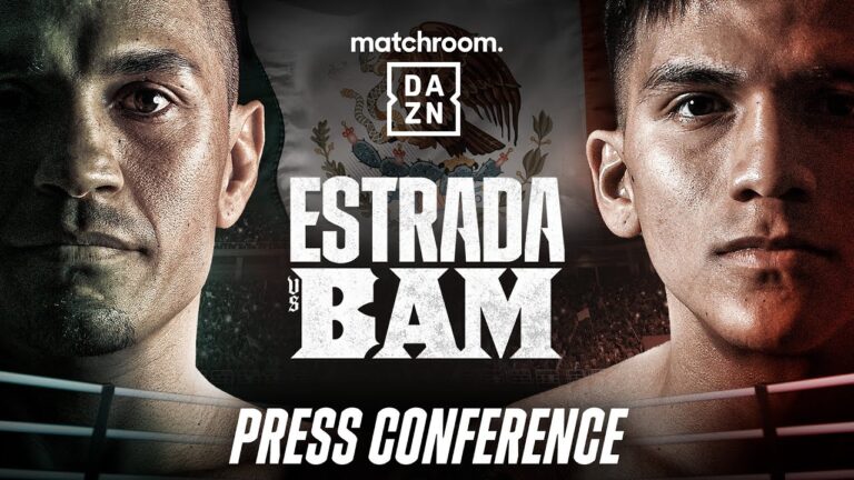 JUAN FRANCISCO ESTRADA VS. JESSE 'BAM' RODRIGUEZ PRESS CONFERENCE LIVESTREAM
