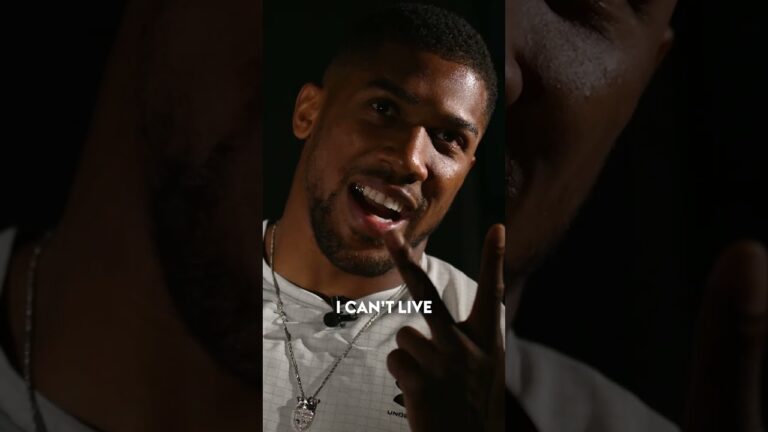 Five Things Anthony Joshua Can't Live Without…