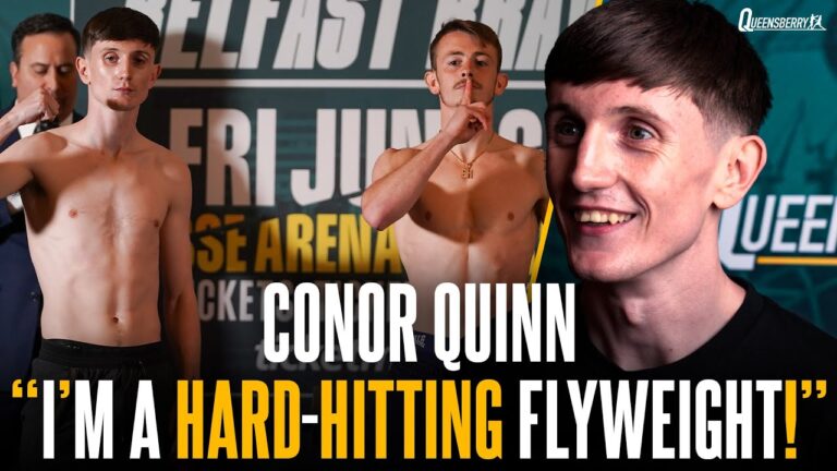 “I'm a hard-hitting Flyweight!” | Conor Quinn looks to take over Belfast and record hometown win