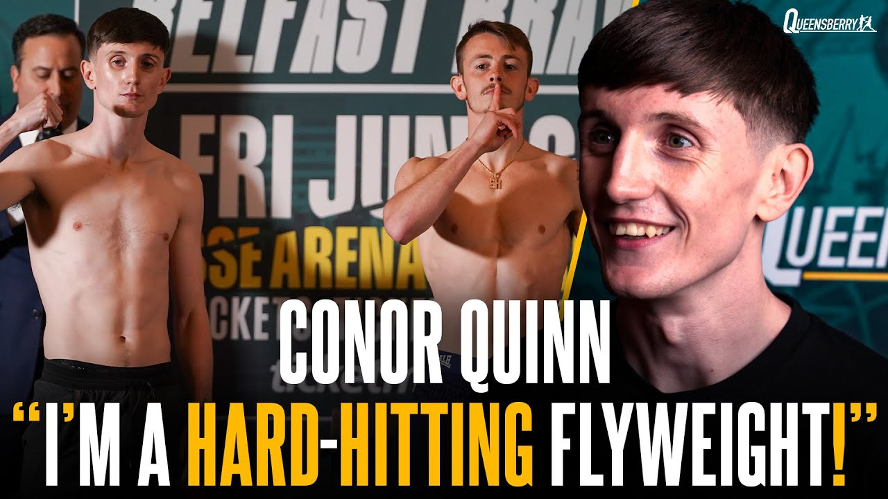 “I'm a hard-hitting Flyweight!” | Conor Quinn looks to take over Belfast and record hometown win