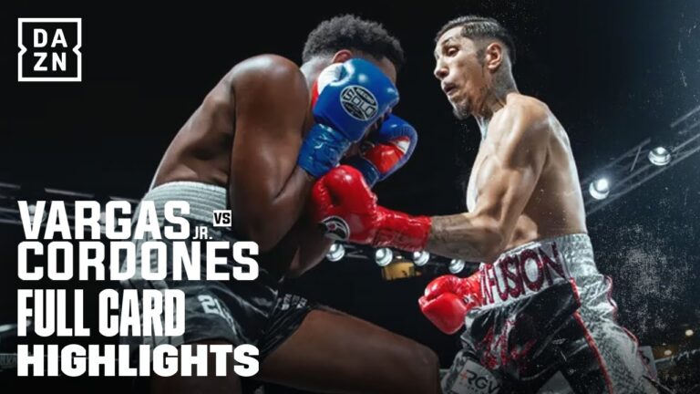 FULL CARD HIGHLIGHTS | FERNANDO VARGAS JR VS JUAN CARLOS CORDONES
