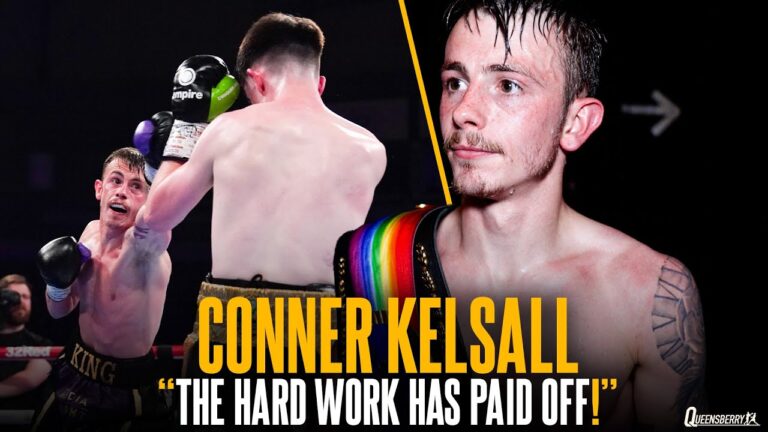 â€œThe hard work has paid off!â€ | Connor Kelsall dedicates title to his father following shut out win
