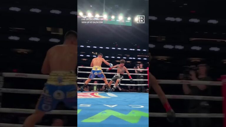 Rojo stops Gonzalez in spectacular fashion 👊💣