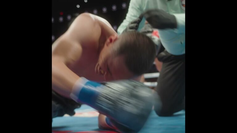 RINGSIDE ANGLE: Bam Rodriguez Takes Out Juan Francisco Estrada 💥