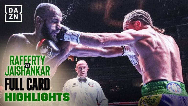 Full Card Highlights | Jack Rafferty vs Sabari Jaishankar