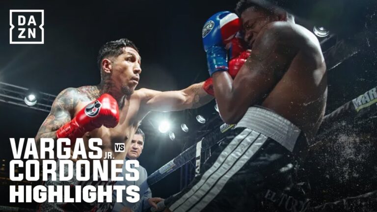 FERNANDO VARGAS JR VS JUAN CARLOS CORDONES | FIGHT HIGHLIGHTS