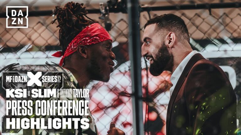 RETURN OF THE CAGE | KSI vs. Slim & Anthony Taylor Press Conference Highlights