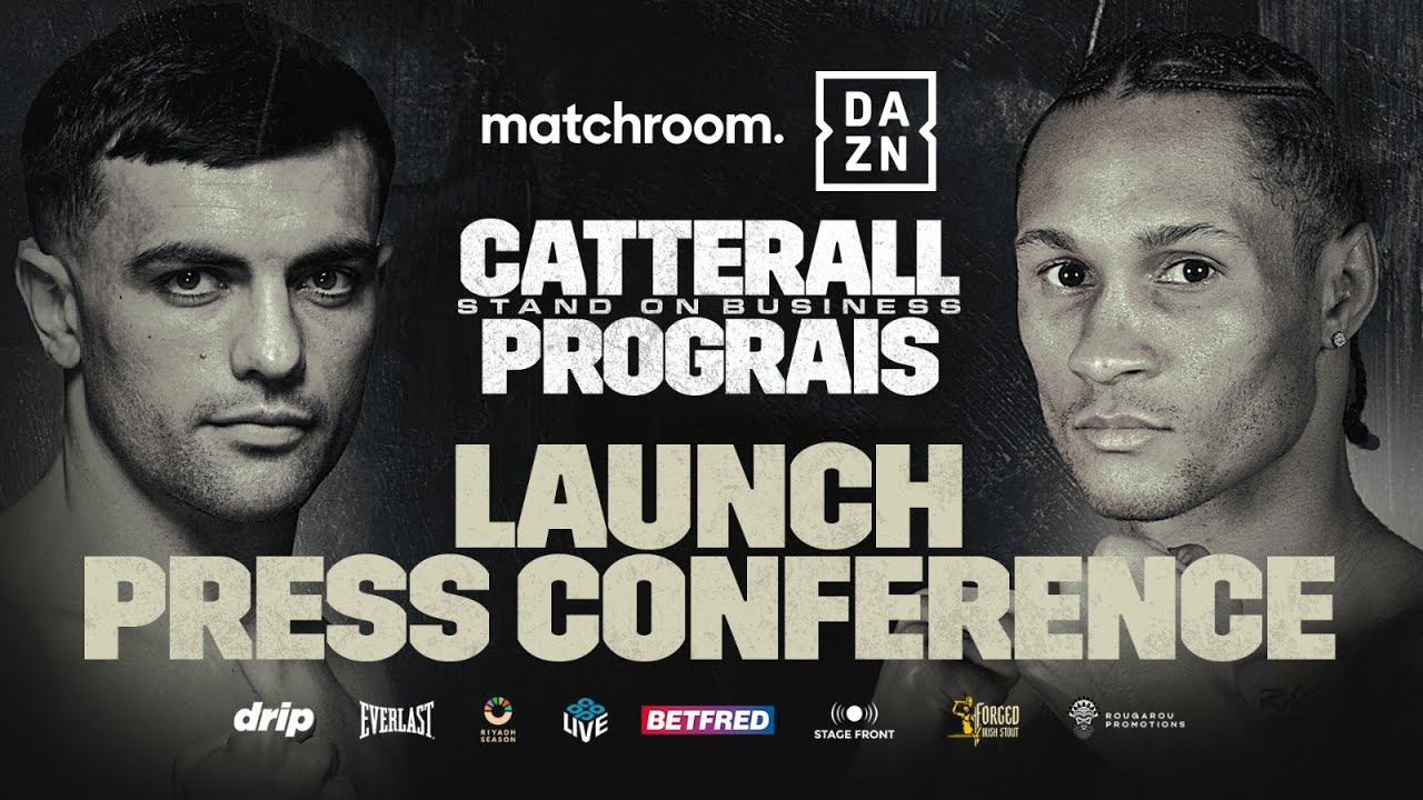 Jack Catterall Vs Regis Prograis Launch Press Conference