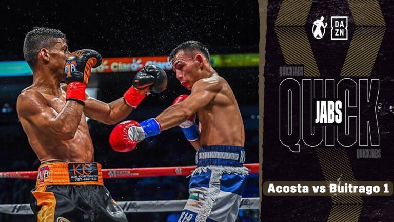 Quick Jabs | Angel Acosta vs Carlos Buitrago 1! These 2 Went TOE TO TOE! ((BEST MOMENTS))