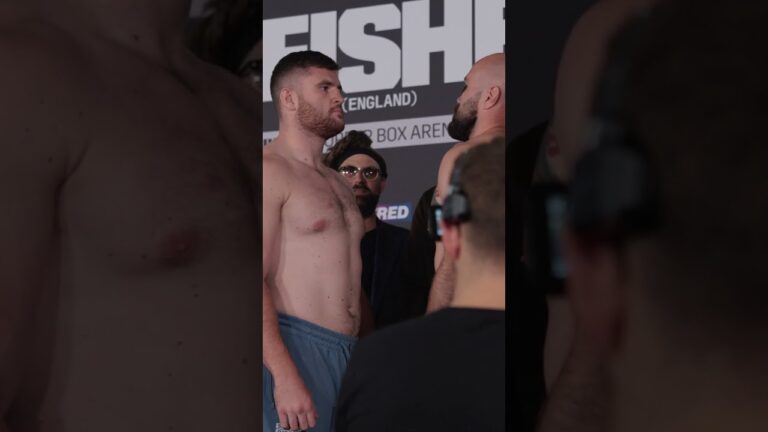 Johnny Fisher Vs Alen Babic: Weigh In & Final Face Off 👀💪