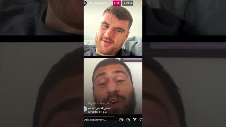 🐂 Johnny Fisher & Dave Allen discuss a potential future fight 🦏