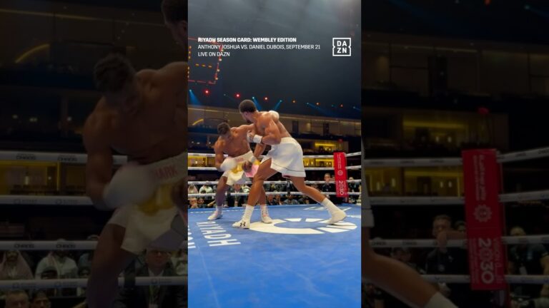 4️⃣ months on from this AJ KO 🤯 #shorts