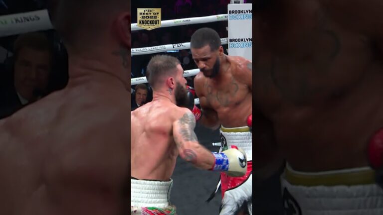 A LOOK BACK: Caleb Plant had the COLDEST KO of 2022