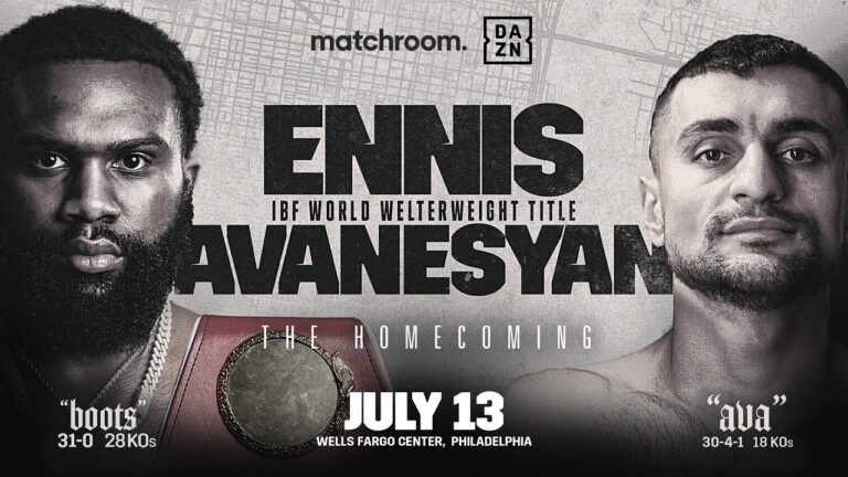 Boots' Homecoming | Watch Ennis vs. Avanesyan LIVE on DAZN