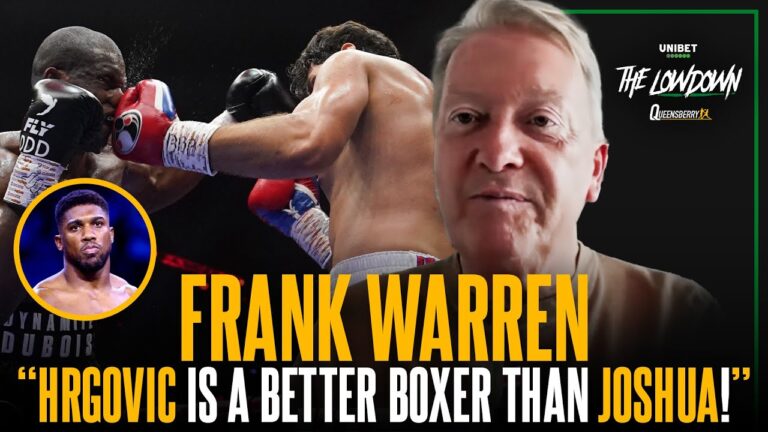 “HRGOVIC IS A BETTER BOXER THAN JOSHUA” | Frank Warren On AJ-Dubois, Mag 7, Joyce-Chisora, Eubank Jr