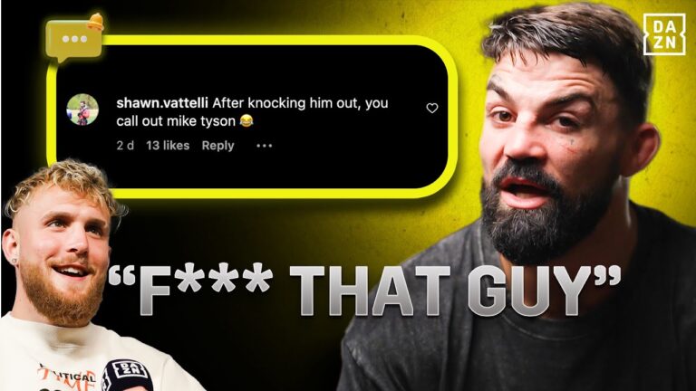 “I'LL BEAT HIM UP” – Mike Perry responds to fans' comments on his fight against Jake Paul