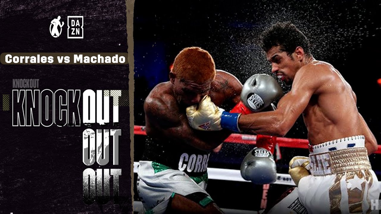 KO | Jezzrel Corrales vs Alberto Machado! Both Hit The Canvas In Search For Super Feather Title!