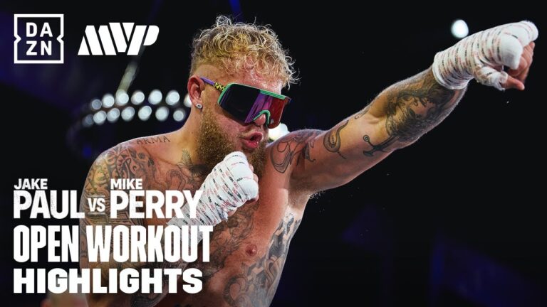 MEDIA WORKOUT HIGHLIGHTS | Jake Paul vs. Mike Perry