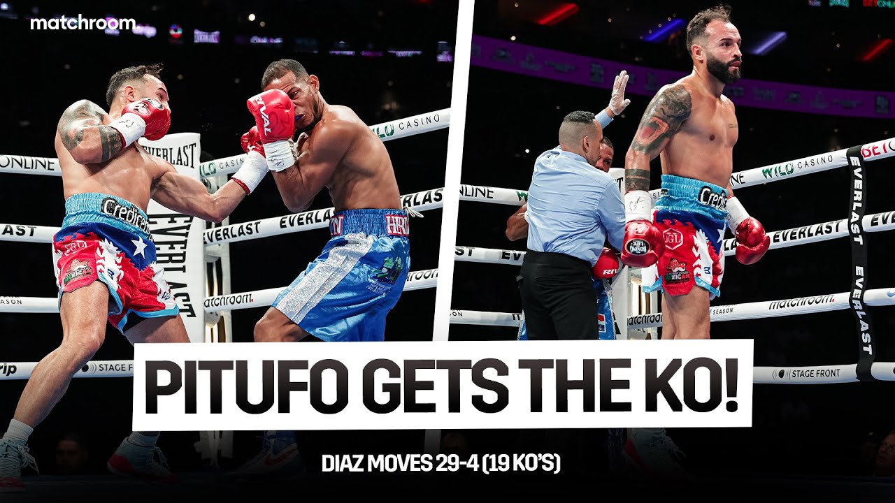 Christopher Diaz Vs Derlyn Hernandez: Full Fight (Ennis Vs Avanesyan Undercard)