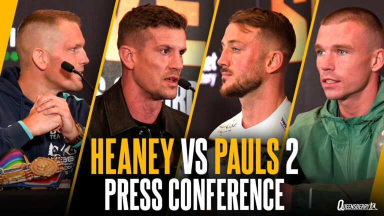 FULL Press Conference | Nathan Heaney vs Brad Pauls 2 | British Middleweight Championship