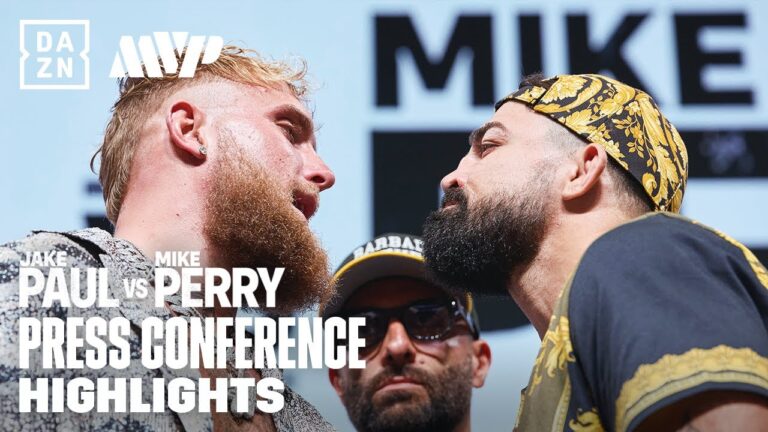 JAKE PAUL VS MIKE PERRY | PRESS CONFERENCE HIGHLIGHTS