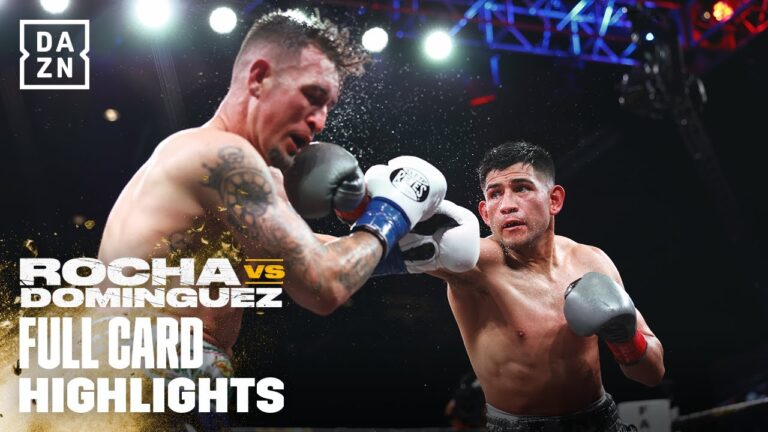 FULL CARD HIGHLIGHTS | Alexis Rocha vs. Santiago Dominguez