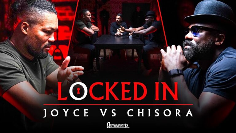 Joe Joyce vs Derek Chisora Locked In | British heavyweights face off in head-to-head exchange 🔒🔥