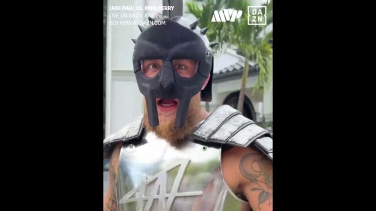 Jake Paul is ready for battle ⚔️🛡️