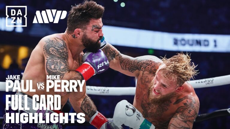 FULL CARD HIGHLIGHTS | JAKE PAUL VS MIKE PERRY