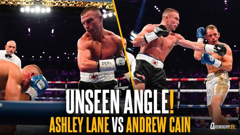 Andrew Cain's FEROCIOUS KO leads to British Title glory | Unseen angle vs Ashley Lane 🇬🇧🧨