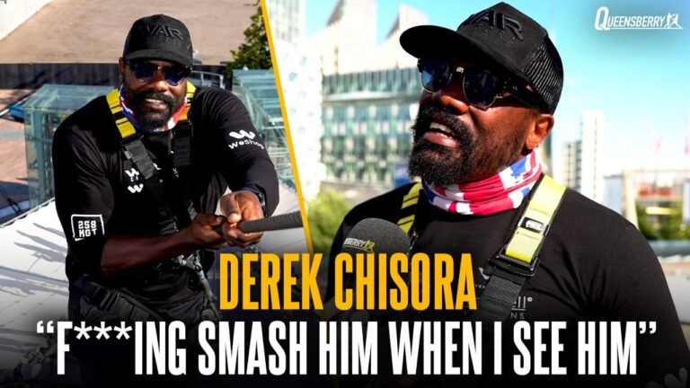Derek Chisora's WARNING to Joe Joyce & talks emotional O2 Arena farewell fight 🗣️