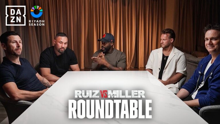 The Roundtable: Can Andy Ruiz Overcome Ring Rust To Defeat Big Baby Miller?
