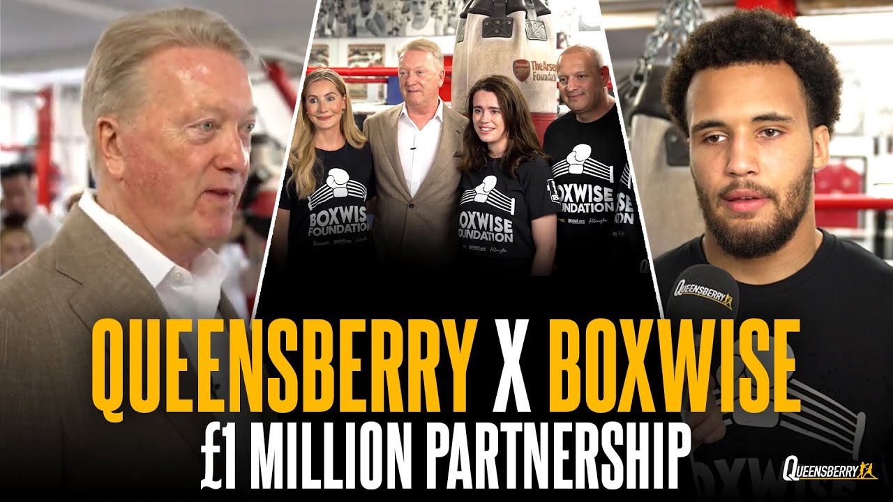 Queensberry commit Â£1 MILLION to BoxWise 🤝 | Frank Warren, Moses Itauma + more!