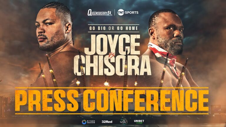 LIVE Press Conference | Heavyweight Clash | Joe Joyce vs Derek Chisora