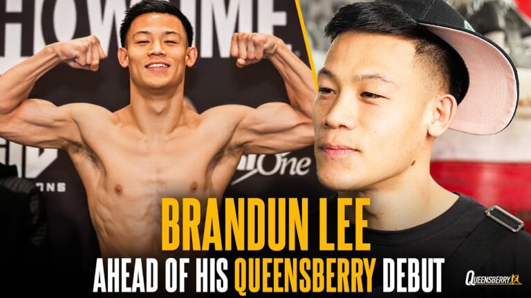 Brandun Lee speaks ahead of his Queensberry debut 🔥