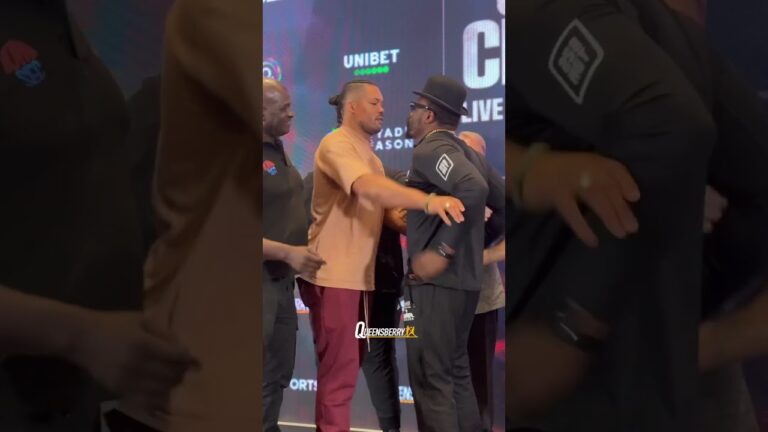 Is Derek Chisora trying to get in the head of Joe Joyce? 👀🧠