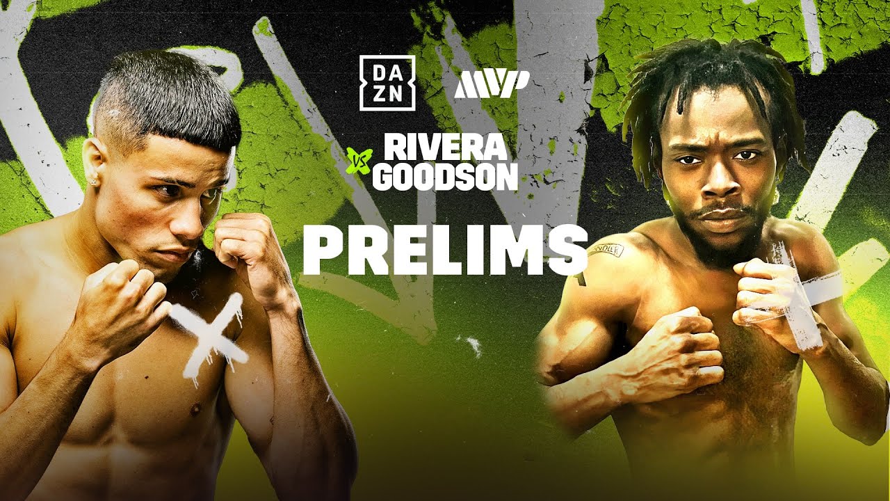 JUSTIN GOODSON VS. JAN PAUL RIVERA | PRELIMS LIVESTREAM