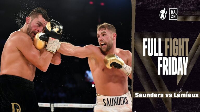 Full Fight | Billy Joe Saunders vs David Lemieux! Saunders Goes To Canada To Defend Title! (FREE)