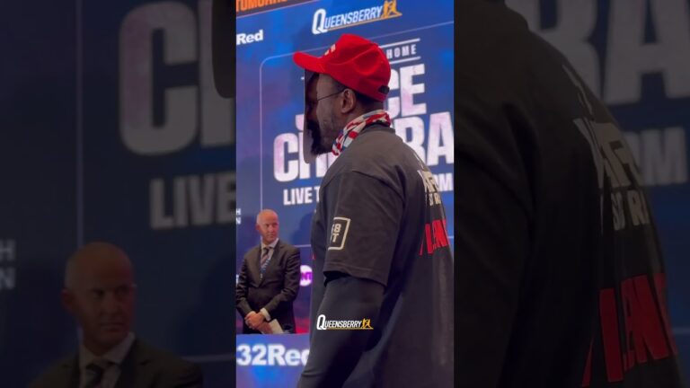 The   continue from Derek Chisora 😅🎟️